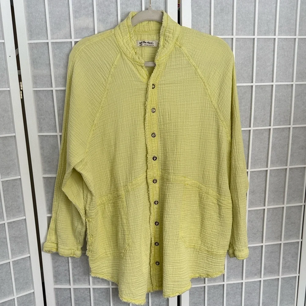 Free People Summer Daydream Cotton Top  Size Medium